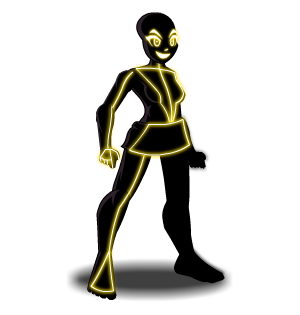 Yellow Neon Shadow male