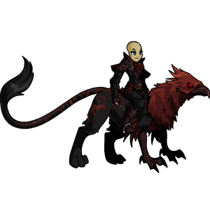 Shadow Gryphon Rider male