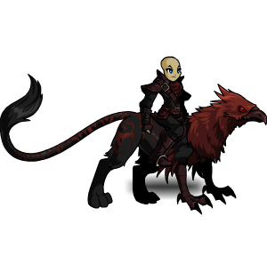 Shadow Gryphon Rider male