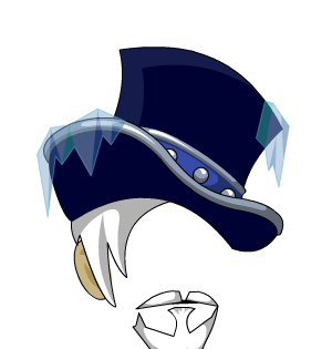 Bearded Icy Naval Top Hat