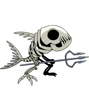 Fishfrost skull