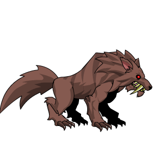 Hulking Dire Wolf