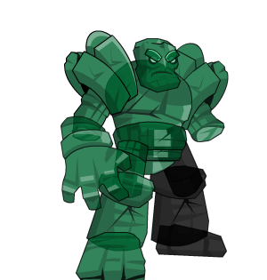 Emerald Golem