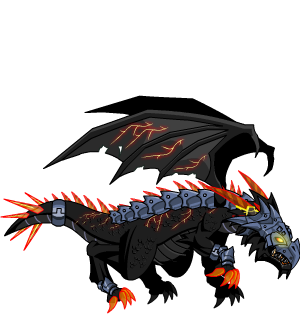Onyx Lava Dragon